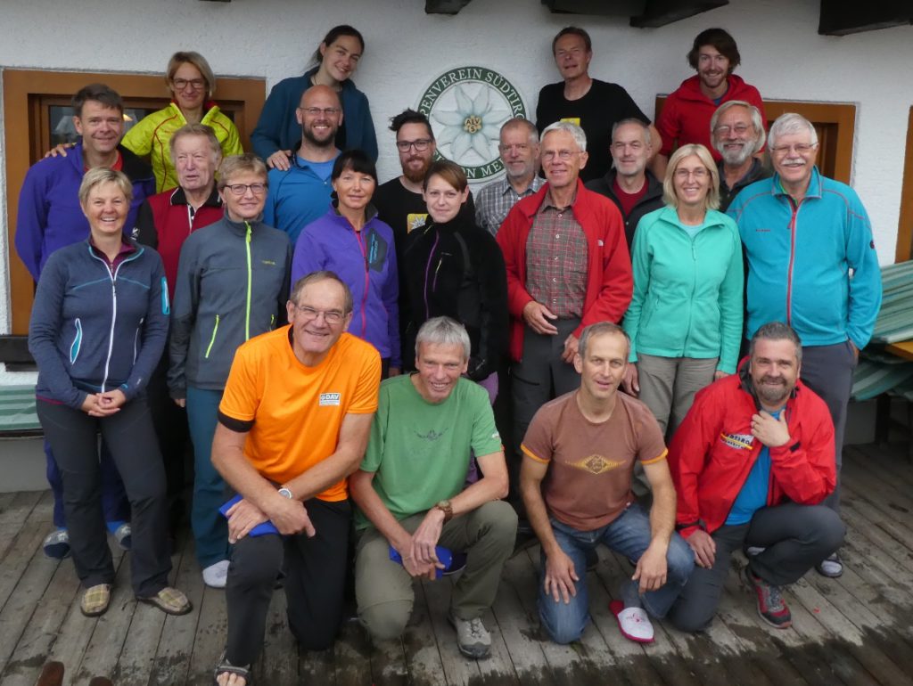 Gruppenbild zum Autorentreffen 2017
