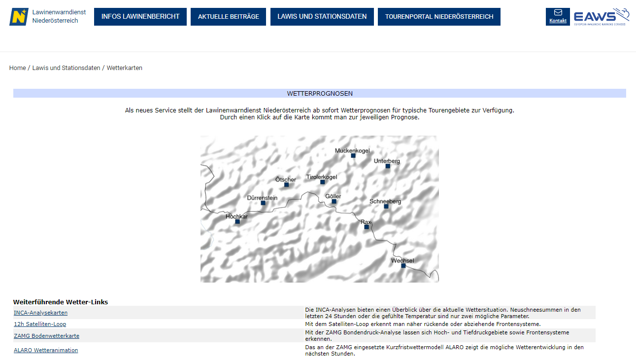 [https://www.lawinenwarndienst-niederoesterreich.at/lawis-und-stationsdaten/wetterkarten/ ]